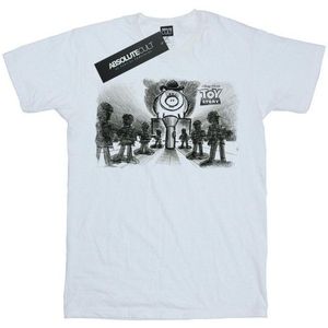 Li-cense Disney heren toy story evil dr pork chop t-shirt