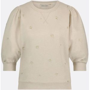 Fabienne Chapot Clt-229-swt-ss24 jana ss sweater oatmeal melange