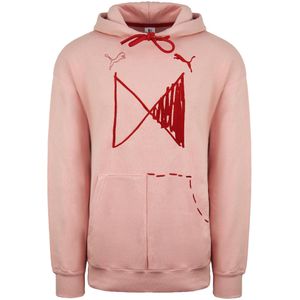 Puma - 530349 - Hoodie - Roze - Lange Mouw - Heren