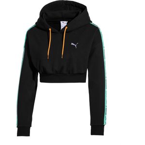 Puma - 578211 01 - Hoodie - Zwart - Cropped