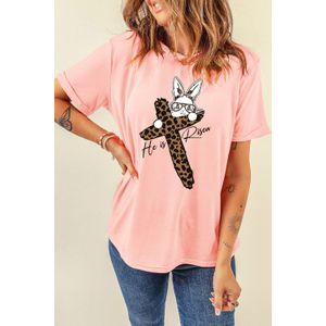 Paas Konijn Kruis T-shirt