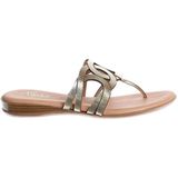 Pinaz - 650 - Teenslippers - Brons - Kunststof