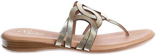 Pinaz - 650 - Teenslippers - Brons - Kunststof