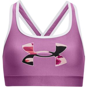 Under Armour - UA Crossback Graphic - Sport bh - Paars