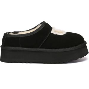 EverAU - Platform Slippers - Pluizig - Vrouwen
