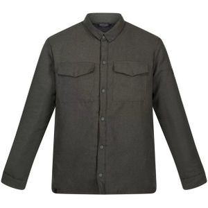 Regatta - Wol-Effect Overhemd - Zwart - 100% Polyester - Duurzaam, Sneldrogend