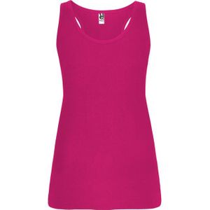 Roly - Brenda - Tanktop - Wit - 100% Katoen, Oeko-Tex Standaard 100 Gecertificeerd
