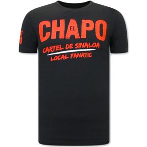 Local Fanatic El chapo t-shirt cartel de sinaloa