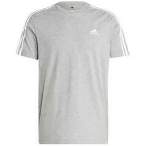 Adidas - Essentials 3 Stripes - T-shirt - Katoen - Korte Mouwen