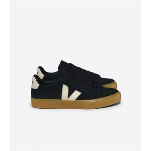 Veja - Campo Bold - Suède Sneakers - Zwart