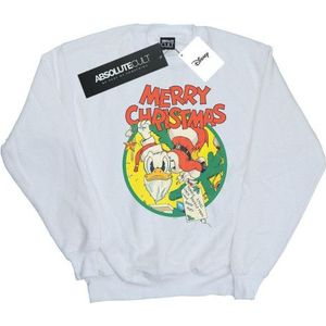 Li-cense Disney dames donald duck vrolijk kerstmis sweatshirt