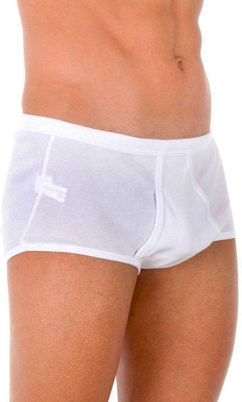 Klassieke Slip - Geribd - Puur Katoen - Met Zijopening