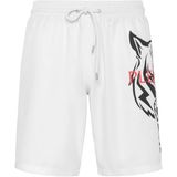Plein Sport - Swim Trunks Tiger - Badmode - Wit - Polyester