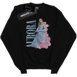 Li-cense - Maleficent Mistress of Evil - Sweatshirt - Zwart - 50% Katoen, 50% Polyester, Gedrukt, Crew Neck