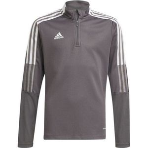 Adidas - Tiro 21 - Sweatshirt - Primegroen - Met Lange Mouwen