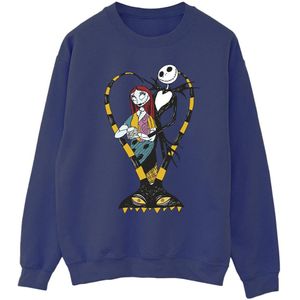 Li-cense The nightmare before christmas heren heart jack sweatshirt