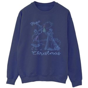 Li-cense Disney dames frozen magic kerst sweatshirt