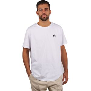 Oversized SPRBCO-001 Heren-T-shirt met korte mouwen en ronde kraag
