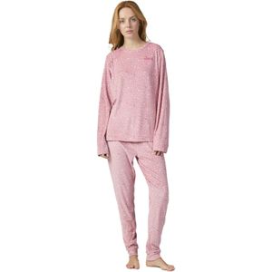 Winterpyjama lange mouw fluweel MU5 vrouwen