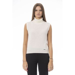 Mouwloos Turtleneck Cashmere Vest