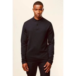 Genti Cool dry longsleeve polo