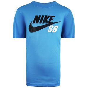 Nike - Dri-Fit SB - T-shirt - Blauw - Korte Mouw