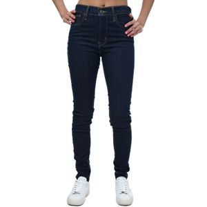 Levi's - 720 High Rise Super Skinny Jeans - Donkerblauw - Dames