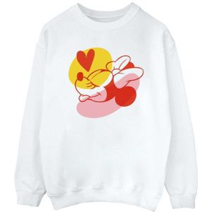 Sweater - Gedrukt - Katoen/Polyester - Lange Mouwen - Crew Neck