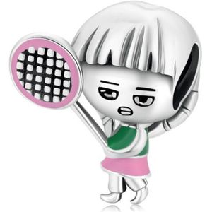 Mijn bedels Bedel tennis meisje