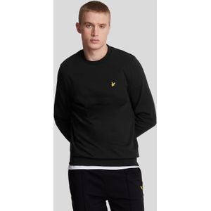 Heren - Interlock Crew Neck Sweatshirt - Zwart