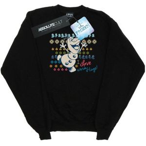 Sweater - Gedrukt - 50% Katoen 50% Polyester - Lange Mouwen - Crew Neck