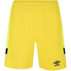 Umbro - Doelman Shorts - Geel Zwart - Korte Broeken
