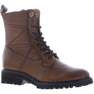 Piedi Nudi - Veterboot - Zwart - Leer