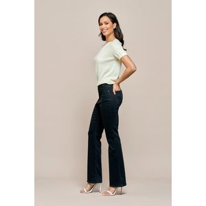 Mart Visser - Donna Flare - Denim Broek - Zwart