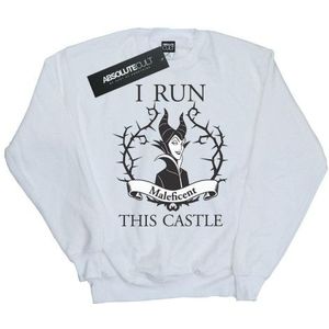 Li-cense Disney dames maleficent i run this castle sweatshirt
