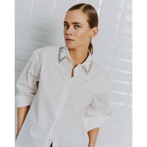 WithBlack - Blouse lange mouw - Wit - 00001507 WBLCASSIOPE