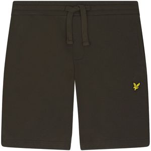 Lyle And Scott - Sweat Shorts - Olijfkleur - Voor Jongens