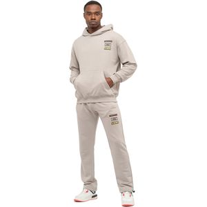 Tom Barron - Trainingspak - Grijs - Katoen - Lang/maxi - Lange Mouw