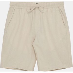 Anerkjendt Aklt james cot/linen ela shorts 901531 brown rice