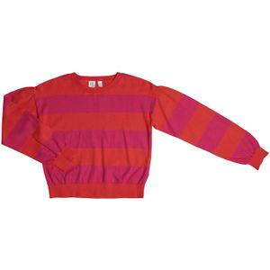 Gebreide trui 475798 met ronde hals voor meisjes