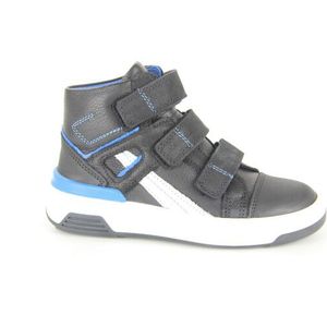 Track Style - 323840-189W2 - Klittenbandboots - Zwart - Leer