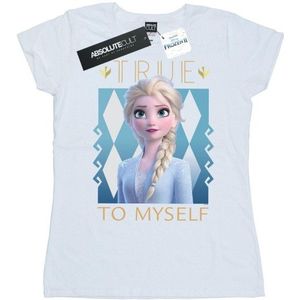 Li-cense Disney dames frozen 2 elsa true to myself katoenen t-shirt