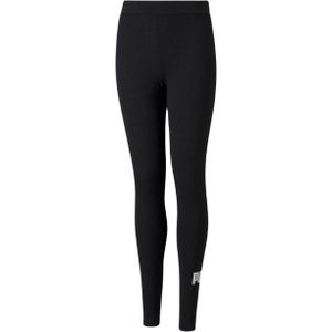 Puma - Leggings - Zwart - Met Ess-logo - Voor Kinderen