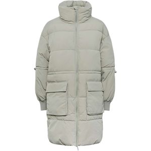 Y.A.S Yassealy padded coat seagrass