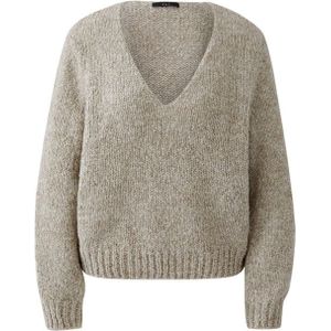 Oui - Pullover - Taupe - 0094281