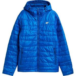 4F - h4z21 - Gewatteerd Jack - Zwart - 100% Polyester, PrimaLoft Vulling, Hydrofobische Impregnatie