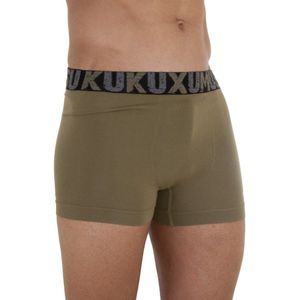 Bedrukte boxer met elastische tailleband 98752 man
