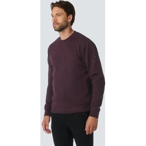 No Excess Heren sweater 25100908 083 aubergine