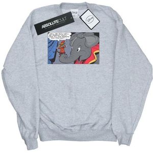 Li-cense - Disney - Sweatshirt - Grijs - 50% Katoen, 50% Polyester, Crew Neck, Lange Mouwen