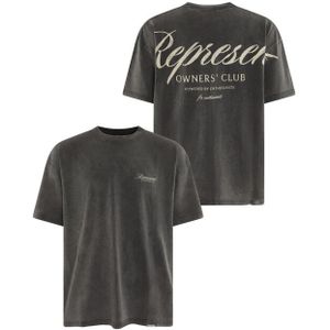 Represent Heren owners script t-shirt blauw
